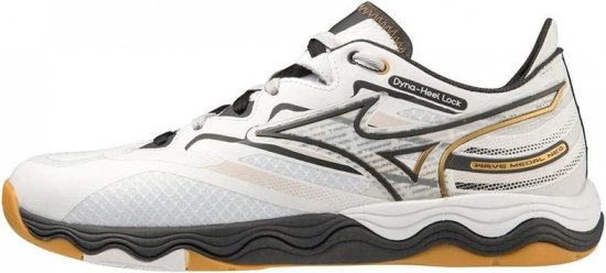 Mizuno 81GA232502 Sneakers White/Black/Gold - Buty męskie 40-52 - 