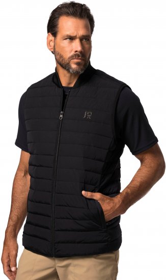 JP1880 Guilted College Collar Golf Vest Dark Navy - Odzież sportowa - Odzież sportowa 2XL-10XL