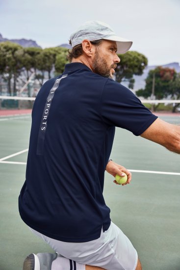 JP1880 FLEXNAMIC® QuickDry Tennis Polo Dark Navy - Odzież sportowa - Odzież sportowa 2XL-10XL
