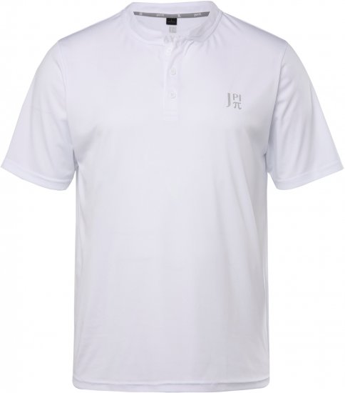 JP1880 Henley QuickDry Tennis T-Shirt Snow White - Odzież sportowa - Odzież sportowa 2XL-10XL