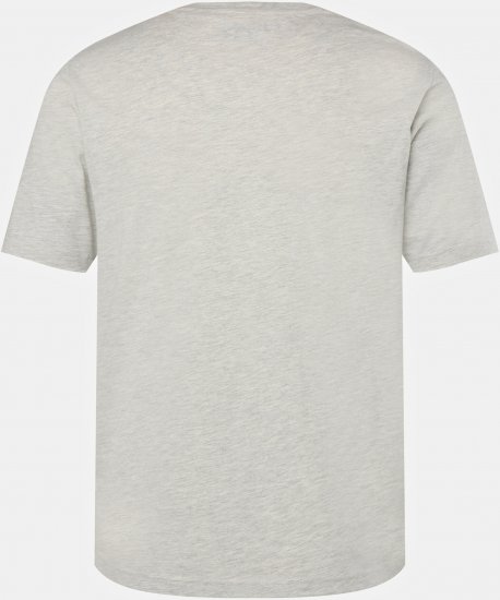 JP1880 Rolling Stones Graphic Comfort Fit Band T-Shirt Light Grey - Koszulki - T-shirty meskie Duże Rozmiary - 2XL-14XL