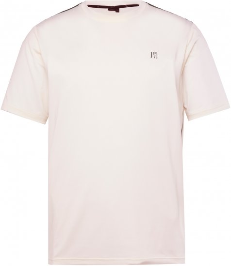 JP1880 QuickDry Stripes Tennis T-Shirt Off White - Odzież sportowa - Odzież sportowa 2XL-10XL