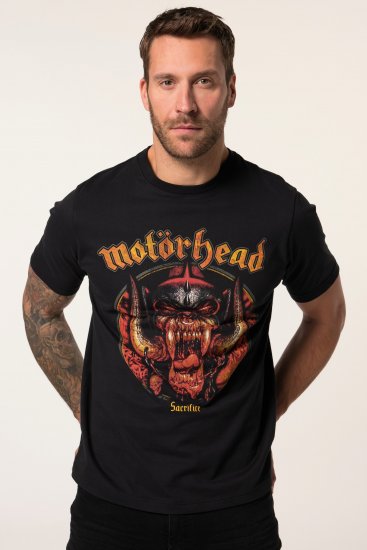 JP1880 Motörhead Sacrifice Band T-Shirt Black - Koszulki - T-shirty meskie Duże Rozmiary - 2XL-14XL