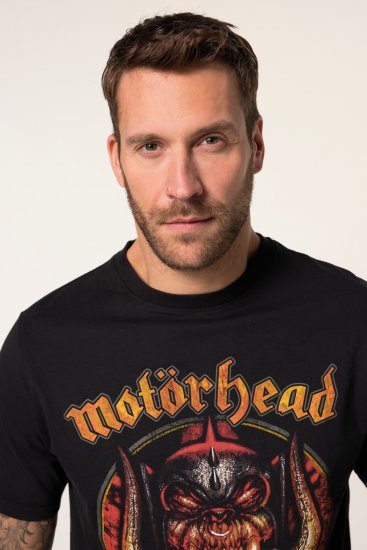 JP1880 Motörhead Sacrifice Band T-Shirt Black - Koszulki - T-shirty meskie Duże Rozmiary - 2XL-14XL