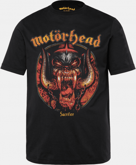 JP1880 Motörhead Sacrifice Band T-Shirt Black - Koszulki - T-shirty meskie Duże Rozmiary - 2XL-14XL