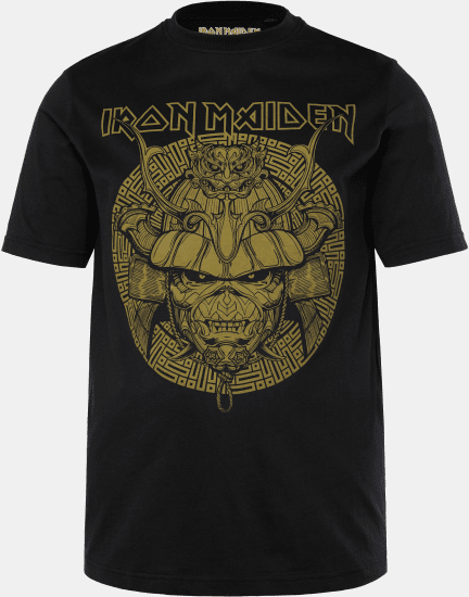 JP1880 Iron Maiden Samurai Eddie T-Shirt Black - Koszulki - T-shirty meskie Duże Rozmiary - 2XL-14XL