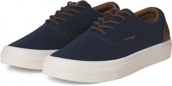 Jack & Jones Lington Canvas Sneakers Navy Blazer - Buty męskie 40-52 - 