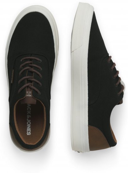 Jack & Jones Lington Canvas Sneakers Black - Buty męskie 40-52 - 