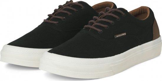 Jack & Jones Lington Canvas Sneakers Black - Buty męskie 40-52 - 