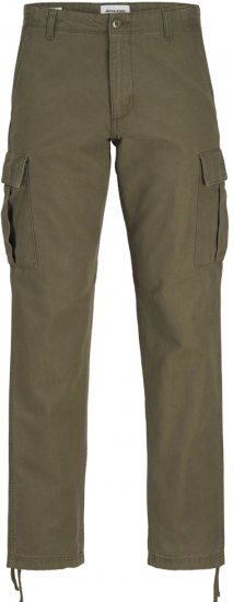 Jack & Jones KANE BARKLEY Cargopants Khaki - Dżinsy & spodnie - Dżinsy i Spodnie - W40-W70