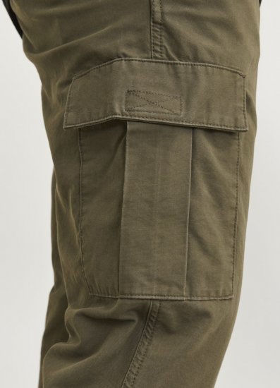 Jack & Jones KANE BARKLEY Cargopants Khaki - Dżinsy & spodnie - Dżinsy i Spodnie - W40-W70