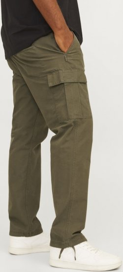 Jack & Jones KANE BARKLEY Cargopants Khaki - Dżinsy & spodnie - Dżinsy i Spodnie - W40-W70