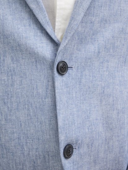 Jack & Jones Riviera Blazer Nautical Blue - Garnitury - Garnitury dużych rozmiarach