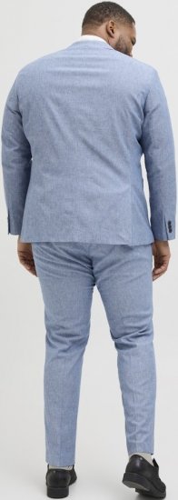 Jack & Jones Riviera Blazer Nautical Blue - Garnitury - Garnitury dużych rozmiarach