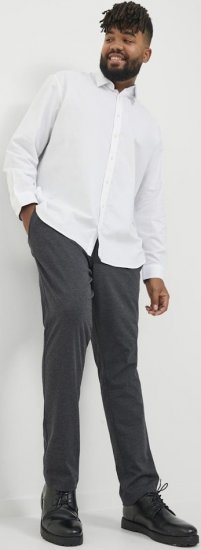 Jack & Jones Marco Cooper Chino Pants Dark Grey Melange - Dżinsy & spodnie - Dżinsy i Spodnie - W40-W70