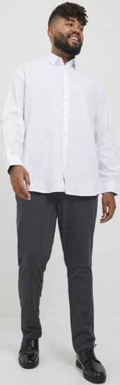 Jack & Jones Marco Cooper Chino Pants Dark Grey Melange - Dżinsy & spodnie - Dżinsy i Spodnie - W40-W70