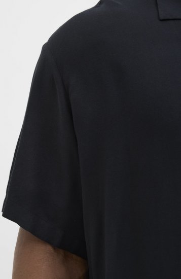 Jack & Jones Jeff Resort Shirt Black - Koszule - Koszule 2XL-10XL