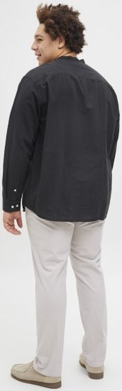 Jack & Jones Breeze Poplin Long Sleeve Shirt Black - Koszule - Koszule 2XL-10XL