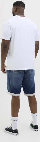 Jack & Jones Rick Con I.K. SHORTS GE 132 SN Blue Denim - Szorty - Szorty W40-W60