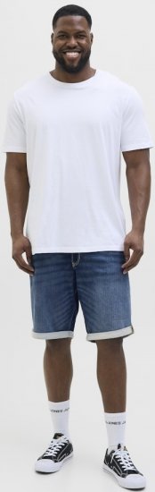 Jack & Jones Rick Con I.K. SHORTS GE 132 SN Blue Denim - Szorty - Szorty W40-W60