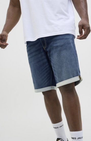 Jack & Jones Rick Con I.K. SHORTS GE 132 SN Blue Denim - Szorty - Szorty W40-W60