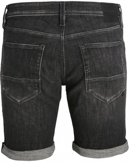 Jack & Jones RICK FOX SHORTS GE 245 Shorts Black Denim - Szorty - Szorty W40-W60