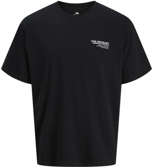 Jack & Jones Marina Crew Neck T-Shirt Black - Koszulki - T-shirty meskie Duże Rozmiary - 2XL-14XL