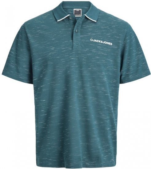 Jack & Jones Logan Polo Shirt Deep Teal - Koszulki polo - Koszulki Polo 2XL-8XL