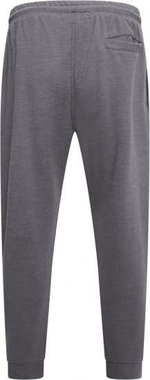 Kam Jeans 240 Textured Interlock Jog Pants Charcoal - Dresy & spodenki dresowe - Dresy & Spodnie Dresowe 2XL-12XL