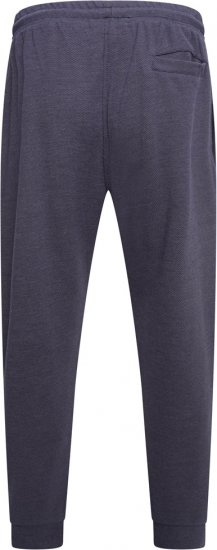 Kam Jeans 240 Textured Interlock Jog Pants Indigo - Dresy & spodenki dresowe - Dresy & Spodnie Dresowe 2XL-12XL