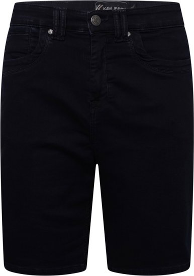 Kam Jeans Pepe Knitted Denim Shorts Blue-Black - Szorty - Szorty W40-W60