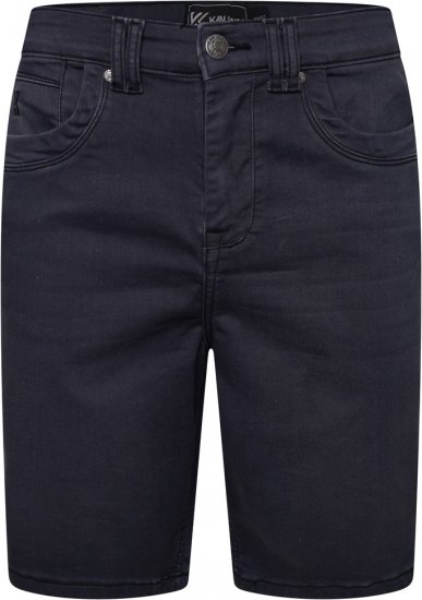 Kam Jeans Pepe Knitted Denim Shorts Charcoal - Szorty - Szorty W40-W60