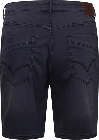 Kam Jeans Pepe Knitted Denim Shorts Charcoal - Szorty - Szorty W40-W60