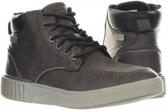 U.S. POLO ASSN. Winter Shoes Grey/Brown - Buty męskie 40-52 - 