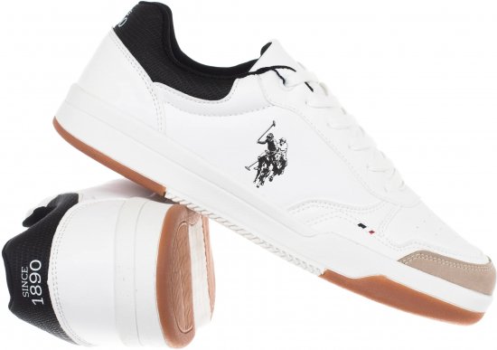 U.S. POLO ASSN. Steve - Men's Sneakers White - Buty męskie 40-52 - 