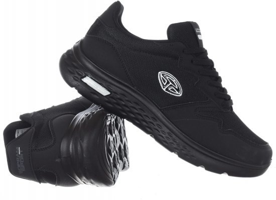 Solo Soprani Sport Delta Sneakers Black - Buty męskie 40-52 - 