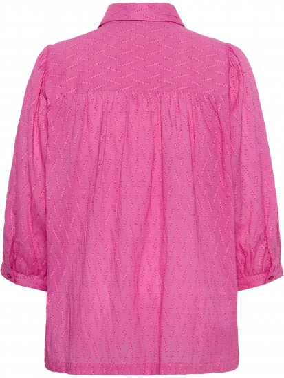 Kaffe Curve Gabby Koszula ze skróconymi rękawami Różowy - Koszule - 