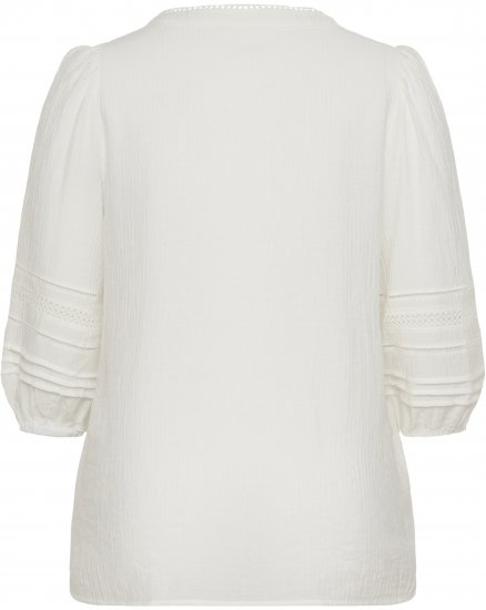 Kaffe Curve Liwa Shirt Chalk - Koszule - 