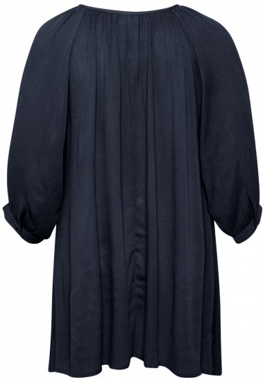 Kaffe Curve Ami Rękaw 3/4 Tunika Północny granat - T-shirty - 
