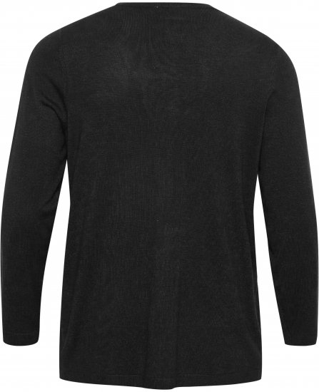 Kaffe Curve Farsia Kardigan Głęboka czerń - Bluzy & bluzy z kapturem - 