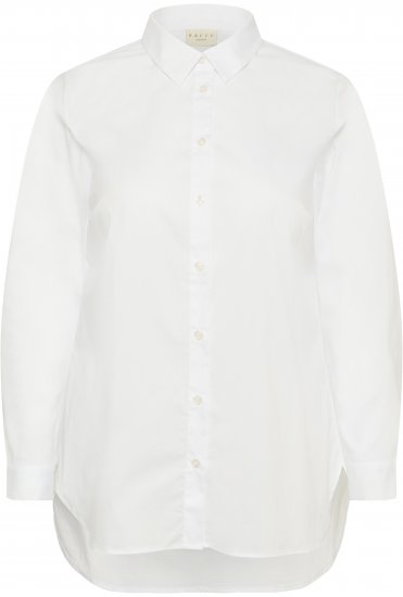 Kaffe Curve Laina Shirt Optical White - Koszule - 
