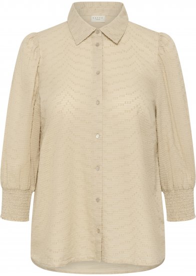 Kaffe Curve Penelopia Shirt Feather Grey - Koszule - 