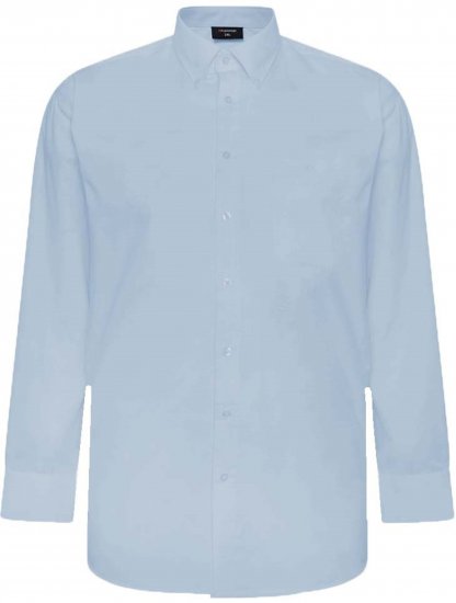 Espionage SH150 Plain Long Sleeve Shirt Blue - Koszule z długim rękawem - 
