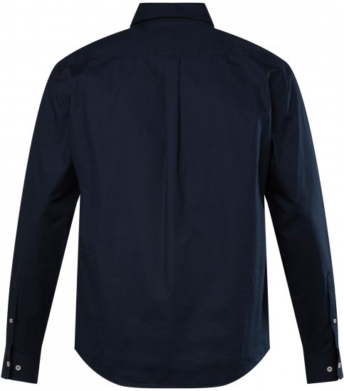 JP1880 Shirt Long Sleeve Modern Fit Navy Blue TALL - ODZIEŻ MĘSKA MT-6XLT - WYSOKIE-rozmiary