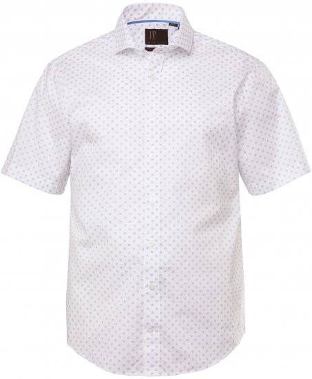 JP1880 Business Modern Fit Short Sleeve Shirt TALL Off-White - TALL koszule - 