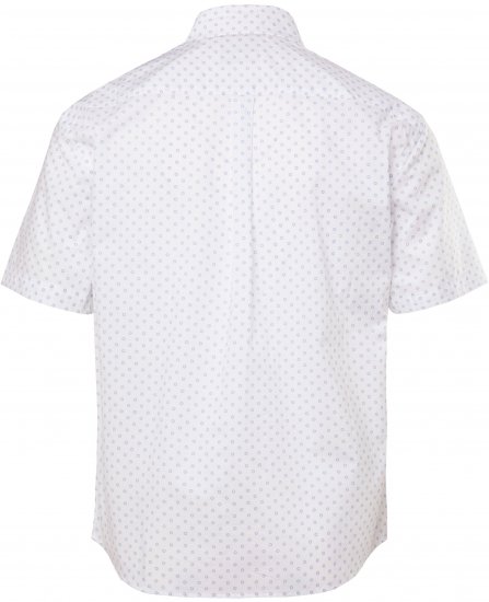 JP1880 Business Modern Fit Short Sleeve Shirt TALL Off-White - TALL koszule - 
