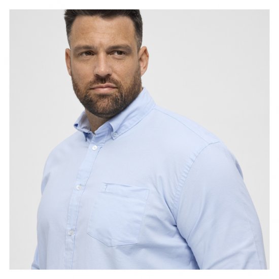North Latitude Oxford Shirt Light Blue - Koszule - Koszule 2XL-10XL