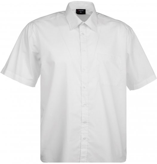 Espionage SH149 Short Sleeve Shirt White - Koszulki z krótkim rękawem - Męskie koszule z krótkim rękawem