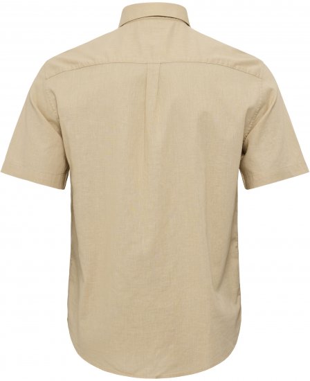 North Latitude 51106 Short Sleeve Shirt Sand - Koszulki z krótkim rękawem - Męskie koszule z krótkim rękawem