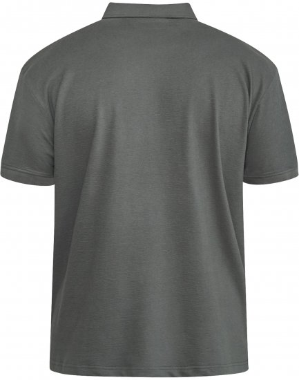 North Latitude 61347 Polo z Zamkiem Ciemnozielony - Koszulki polo - Koszulki Polo 2XL-8XL
